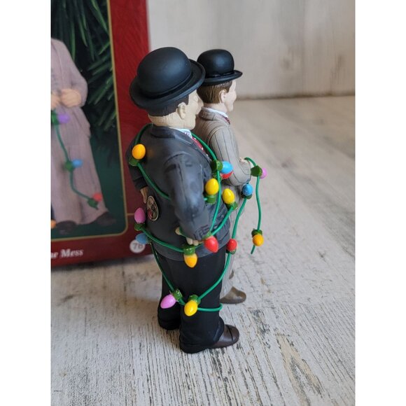 Carlton cards another fine mess ornament Xmas Laurel hardy - Picture 5 of 6